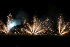 Barockfeuerwerk - das stille Feuerwerk mit fast lautlosen Effekten!