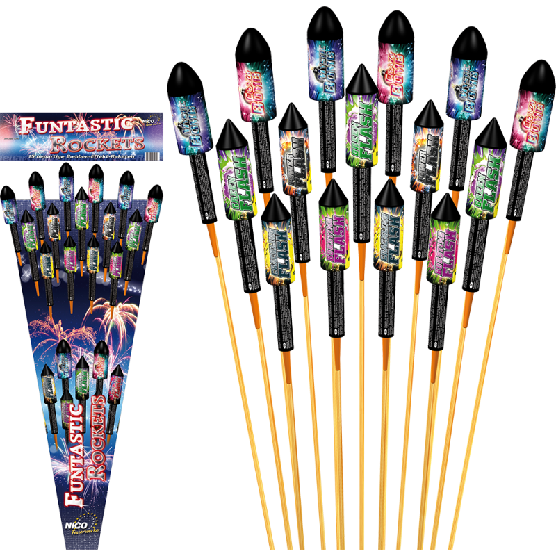 Funtastic Rockets von Nico Feuerwerk